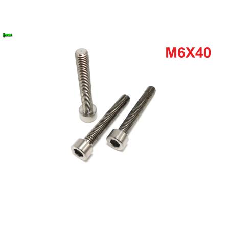 M6x40 śruba imbusowa din 912 iso 4762 tytanowa śruby tytanowe grade 5